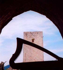 Puivert Troubadour Chateau, France, photo A. Williams