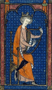 David’s Harp, 13th c. M.S. British Library