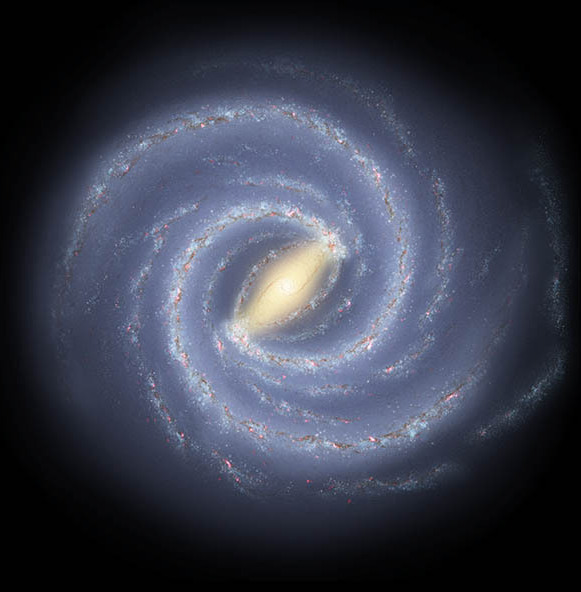 Milky Way NASA JPL